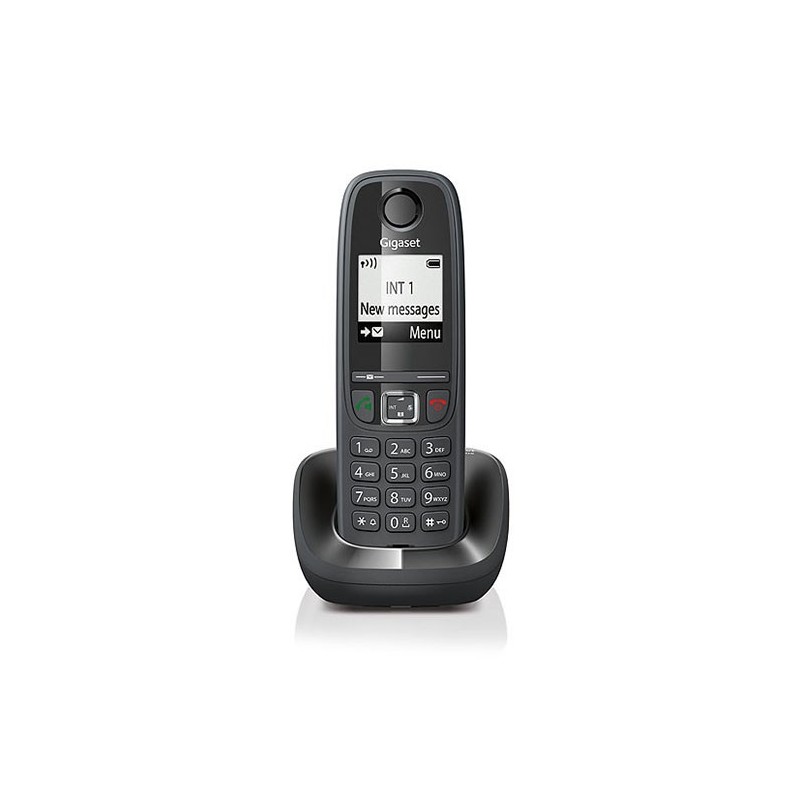 TELEFONO CORDLESS GIGASET AS405 A NERO (S30852H2521K101)
