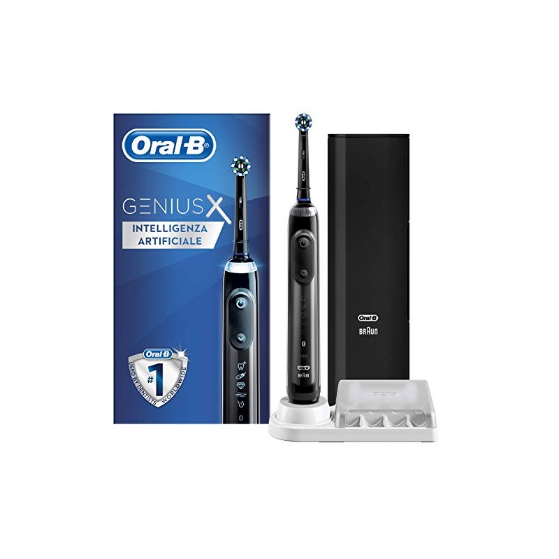 SPAZZOLINO ELETTRICO ORAL-B GENIUS X 20000N NERO