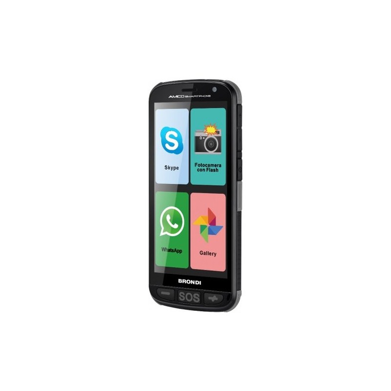 SMARTPHONE BRONDI AMICO - NERO - DUAL SIM - GARANZIA ITALIA (10276080)