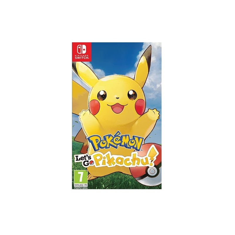 VIDEOGIOCO POKEMON LET'S GO PIKACHU PER SWITCH