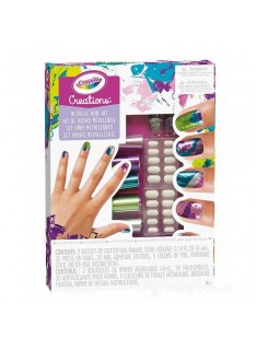GIOCATTOLI CREATIONS - SET UNGHIE METALLIZZATE