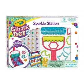 GIOCATTOLI DECORAZIONI GLITTER DOTS SPARKLE STATION