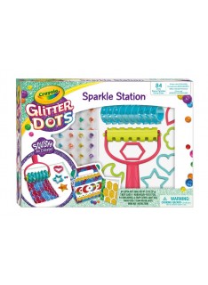 GIOCATTOLI DECORAZIONI GLITTER DOTS SPARKLE STATION