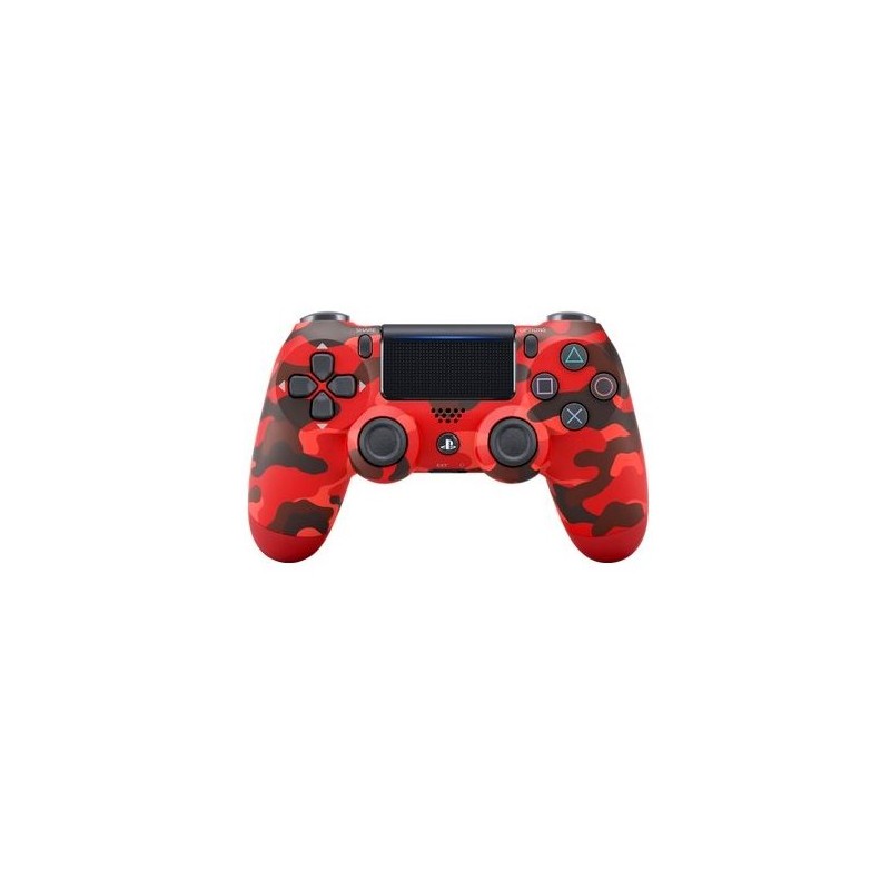 GAMEPAD DUALSHOCK 4 MIMETICO ROSSO