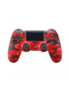 GAMEPAD DUALSHOCK 4 MIMETICO ROSSO