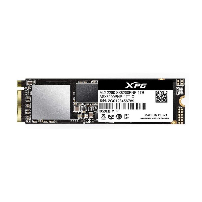 HARD DISK SSD 1TB XPG SX8200 M.2 2280 (ASX8200PNP-1TT-C)