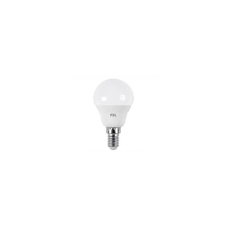 LAMPADA LED SFERA G45 E14 5.5W 4000K LUCE NATURALE (FLG45B6W40K14)