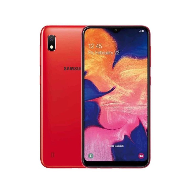 SMARTPHONE GALAXY A10 (A105F) RED DUAL SIM - GARANZIA ITALIA - BRAND OPERATORE