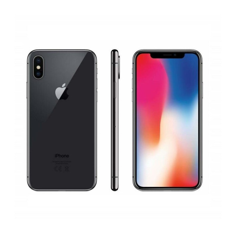 SMARTPHONE IPHONE X 64GB SPACE GRAY (MQAX2) - RICONDIZIONATO - GAR. 12 MESI - GRADO A