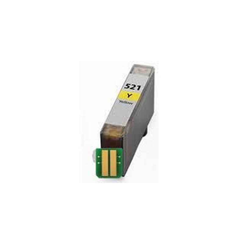CARTUCCIA COMPATIBILE CANON CLI 521 GIALLA