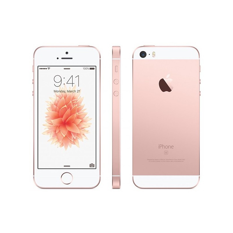 SMARTPHONE IPHONE SE 64GB ROSE GOLD (MLXQ2) - RICONDIZIONATO - GAR. 12 MESI - GRADO A+
