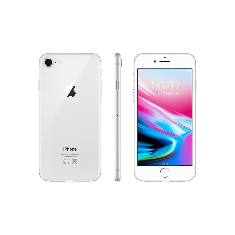 SMARTPHONE IPHONE 8 256GB SILVER (MQ7D2) - RICONDIZIONATO - GAR. 12 MESI - GRADO A+