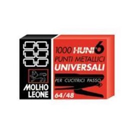 PUNTI METALLICI PASSO 64/48 CONF DA 1000 PZ