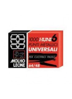 PUNTI METALLICI PASSO 64/48 CONF DA 1000 PZ