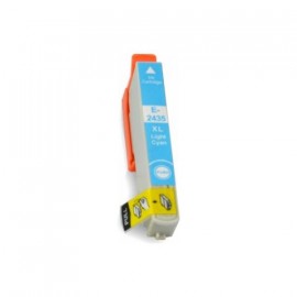 CARTUCCIA COMPATIBILE EPSON T2435 LIGHT CIANO