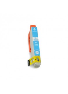 CARTUCCIA COMPATIBILE EPSON T2435 LIGHT CIANO