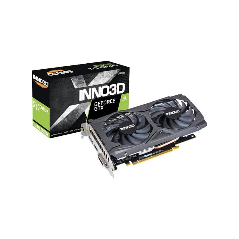 SCHEDA VIDEO GEFORCE GTX1650 SUPER TWIN X2 OC 4GB (N165S2-04D6X-1720VA31)