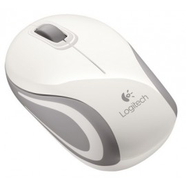 MOUSE LOGITECH M187 WHITE WRELESS   910-002740