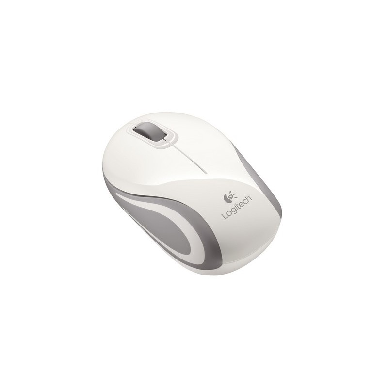MOUSE LOGITECH M187 WHITE WRELESS   910-002740