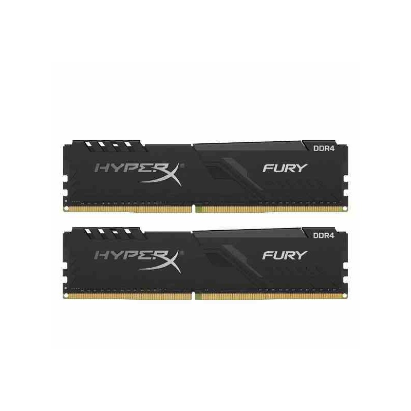 MEMORIA DDR4 8 GB HYPER X FURY PC3200 MHZ (2X4) (HX432C16FB3K2/8)
