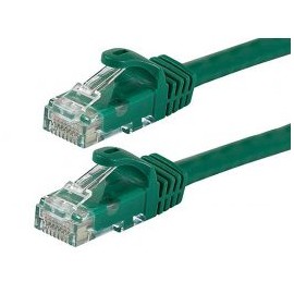 CAVO DI RETE DRITTO UTP CAT.6E 0.5 MT (CV-PU6CCP-005-GN)