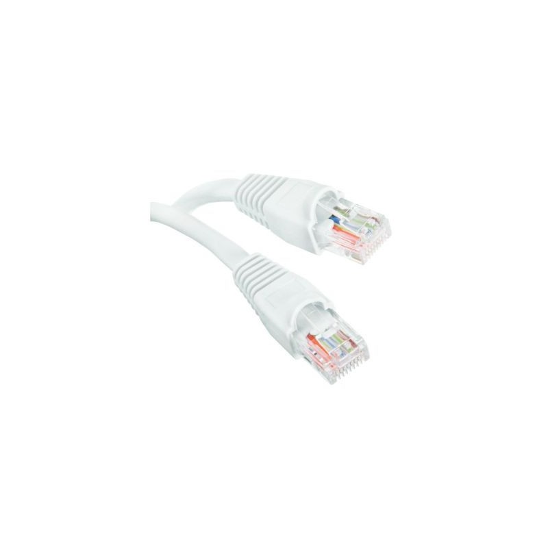 CAVO DI RETE DRITTO UTP CAT.6E 0.5 MT (CV-PU6CCP-005-WH)
