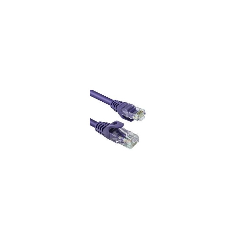 CAVO DI RETE DRITTO UTP CAT.6E 1 MT (CV-PU6CCP-010-PL)