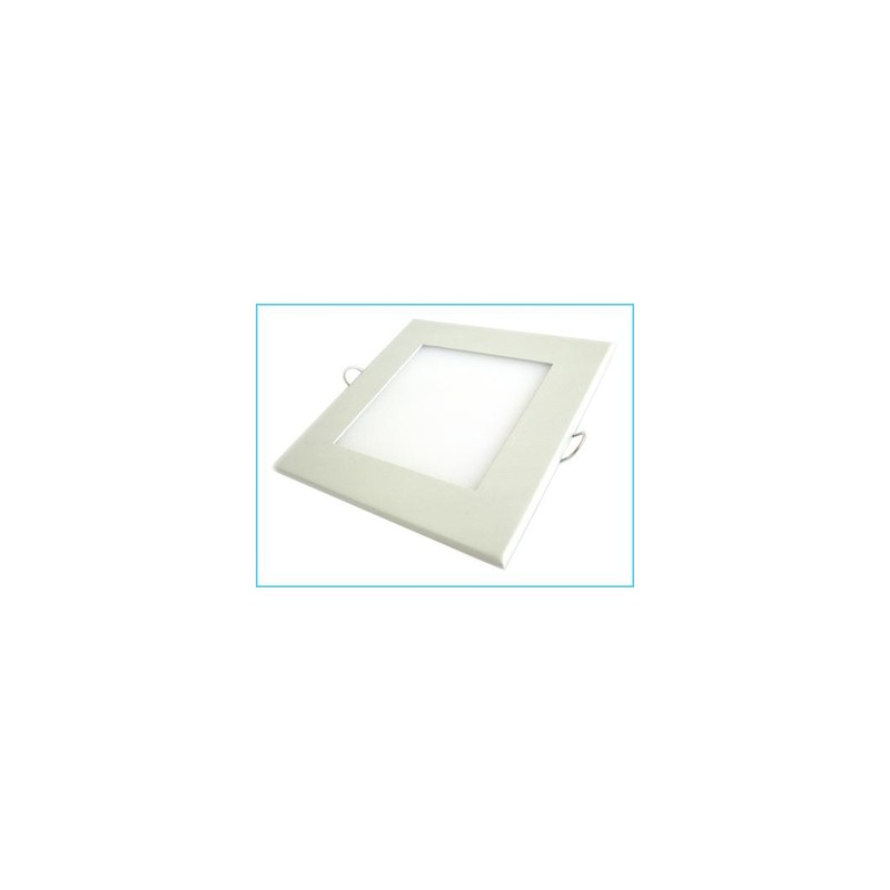 PANNELLO A LED 12W QUADRATO CORNICE BIANCA (AS-PANEL12W-Q)