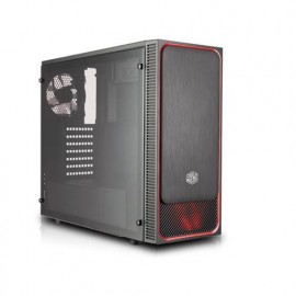 CASE MASTERBOX E500L RED (MCB-E500L-KA5N-S01) NO ALIMENTATORE