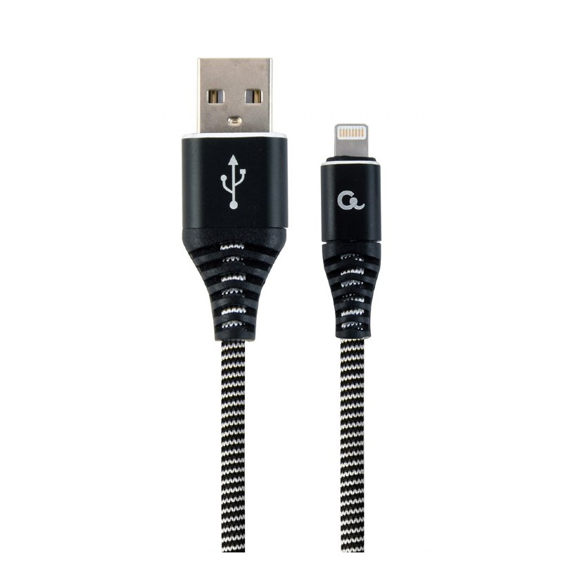 CAVO DATI CCUSB2BAMLM1M-BW 1MT NERO/BIANCO