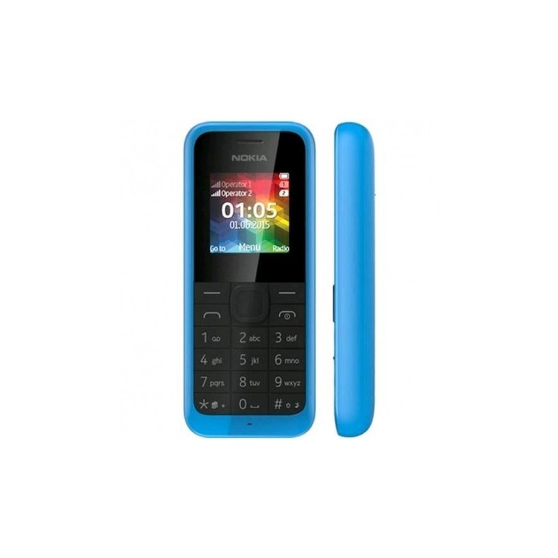 CELLULARE 105 DUAL SIM CIANO BLU