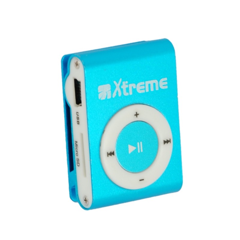 LETTORE MP3 CON MICRO-SD 16 GB BLU (827633B)