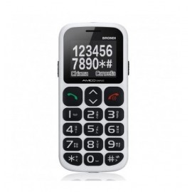 CELLULARE AMICO SEMPLICE DUAL SIM BIANCO ITALIA