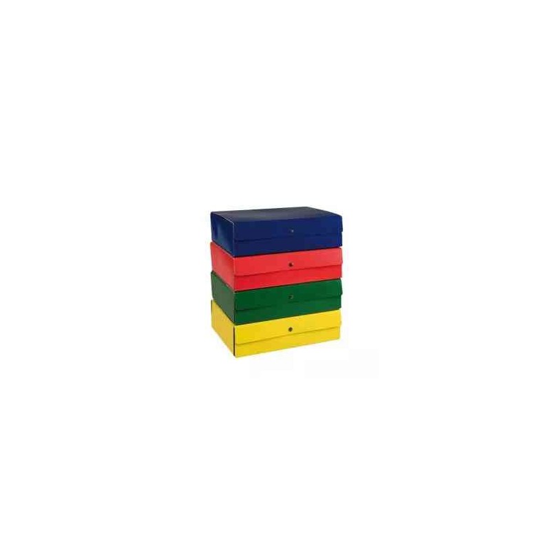 SCATOLA PORTAPROGETTO - DORSO 14 CM - BLU - 5 PZ