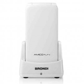 CELLULARE AMICO FLIP PLUS BIANCO DUAL SIM
