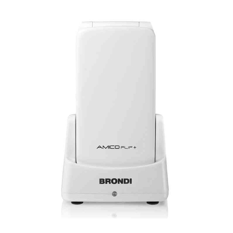CELLULARE AMICO FLIP PLUS BIANCO DUAL SIM