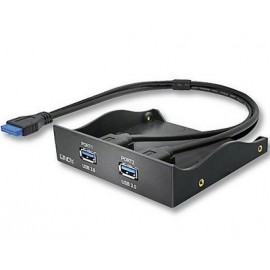 HUB 2 PORTE USB 3.0 INTERNO 3,5" (43134)