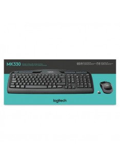 KIT MK330 TASTIERA + MOUSE WIRELESS NERA