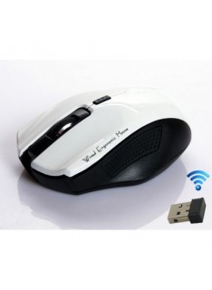 MOUSE OTTICO MO-W-Q4-W BIANCO WIRELESS