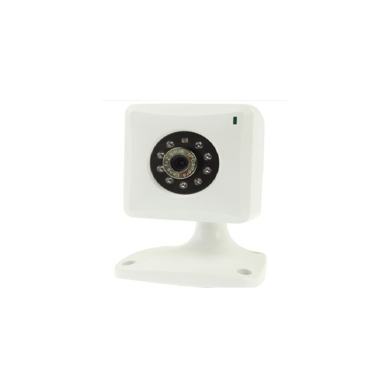 TELECAMERA T1161 VIA CAVO CON 10 LED IR