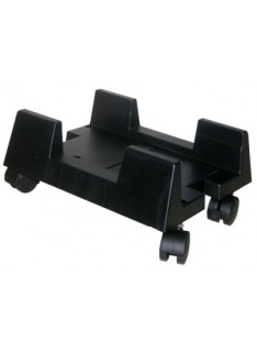 CARRELLO PORTA PC IN PLASTICA REGOLABILE (LP196)