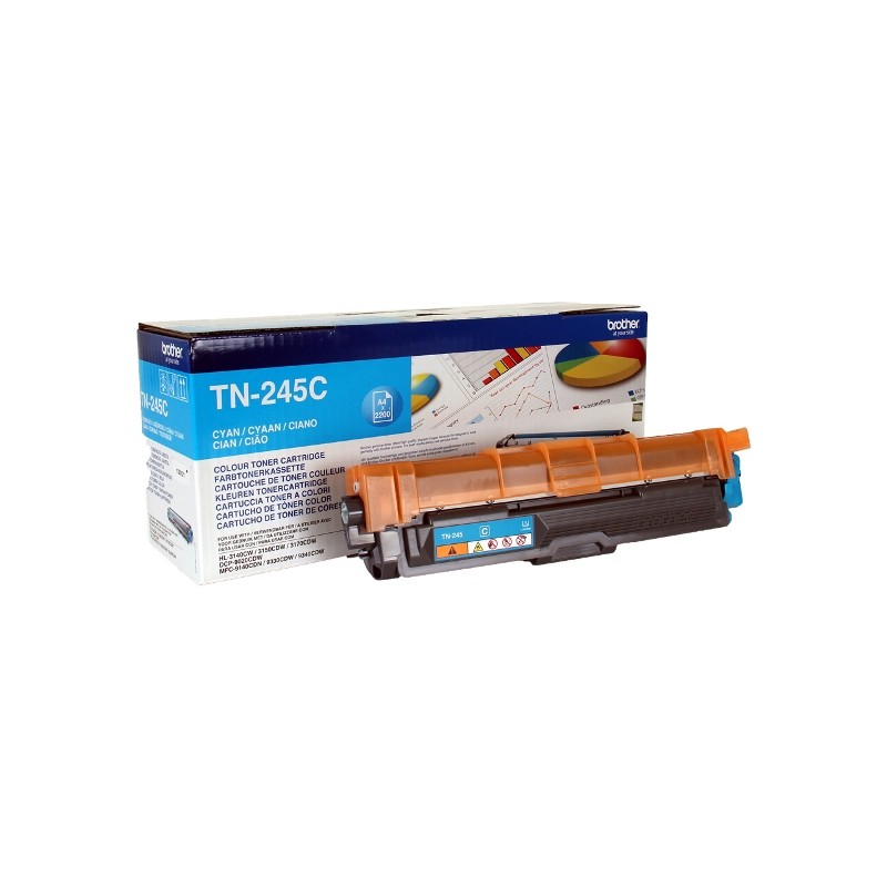 TONER ORIGINALE TN-245C CIANO