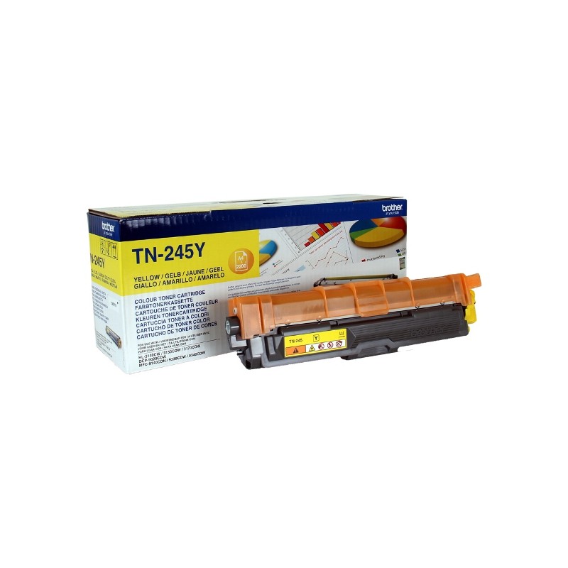 TONER ORIGINALE TN-245Y GIALLO