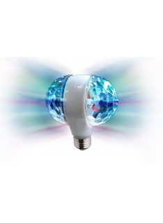 ILLUMINATORE CLB2 LED DOPPIA SFERA ROTANTE