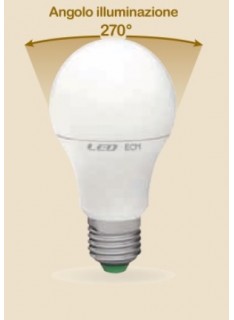 LAMPADA LED GOCCIA E27 10W CALDA 3000K (E2645C)