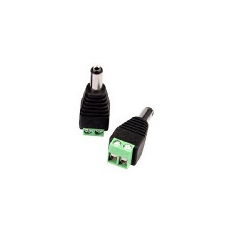 CONNETTORE DC MASCHIO A VITE PER ALIM. TELEC. 10PZ (CV-AD-003)