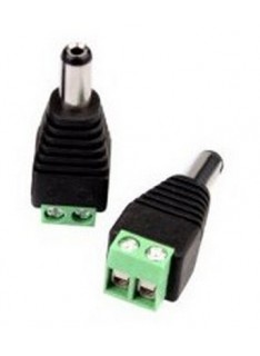 CONNETTORE DC MASCHIO A VITE PER ALIM. TELEC. 10PZ (CV-AD-003)