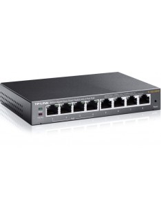 SWITCH RETE 8 PORTE 10/100/1000 TL-SG108PE POE