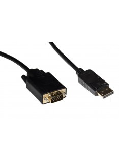 CAVO DISPLAY PORT DP MASCHIO A VGA 15 POLI MASCHIO 1.8MT (LKCDV018)