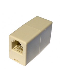 ACCOPPIATORE TEL. 2 CONN RJ45 -6P4C F/F (08306)